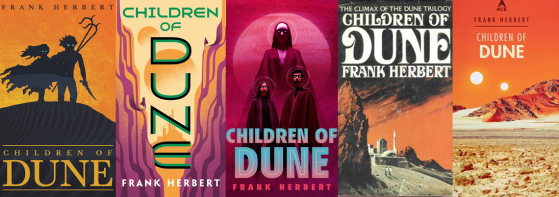 Children of Dune book covers