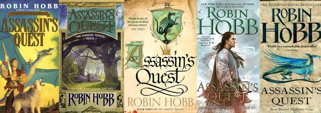 Assassin's Quest various covers banner
