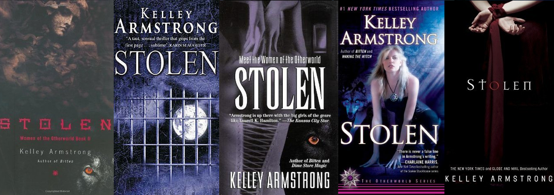 Stolen - book cover compilation banner