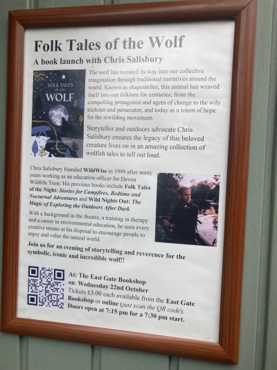 Picture of a poster for Folk Tales of the Wolf