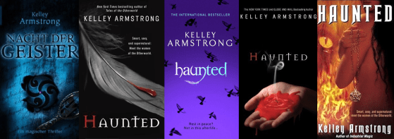 banner Haunted book cover collage