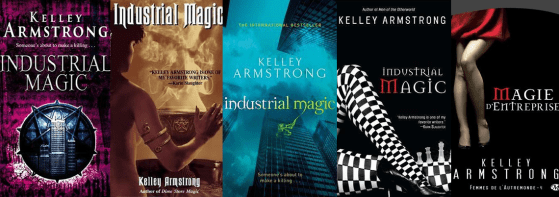 Banner Industrial Magic book covers collage