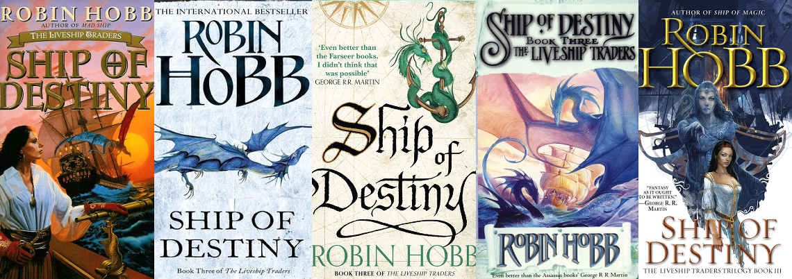 banner Ship of Destiny book cover collage