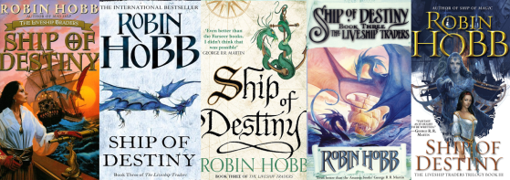 banner Ship of Destiny book cover collage
