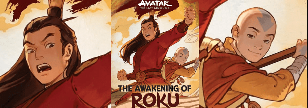 banner The Awakening of Roku book cover collage