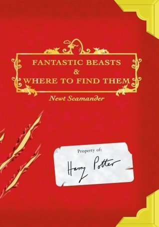 fantastic beasts and where to find them book cover